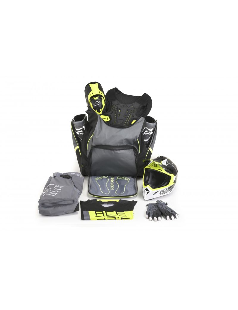 JERLA BACK PACK - BLACK/YELLOW