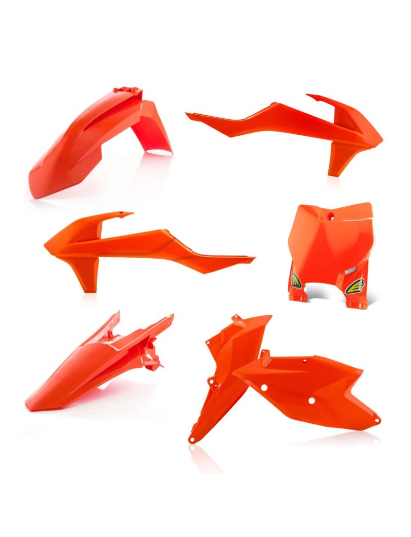 CYCRA 5pcs PLASTIC KIT  KTM SX/SX-F 16/18 - ORANGE