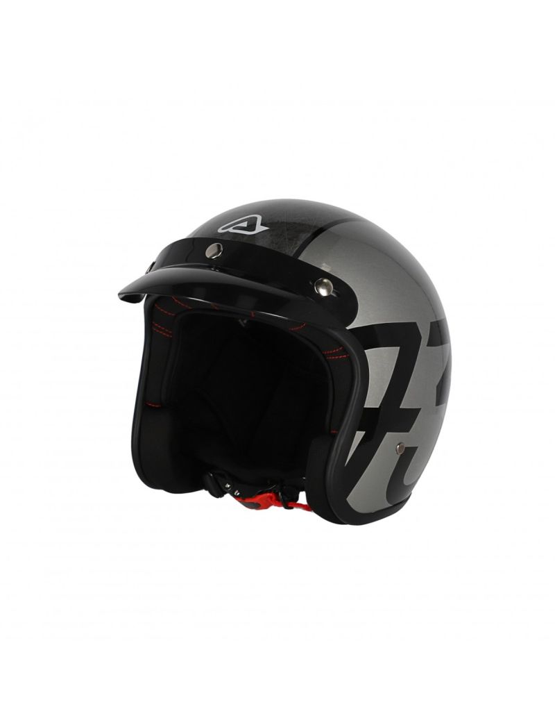 ACERBIS JET HELMET SKODELA ROAD - SILVER - S