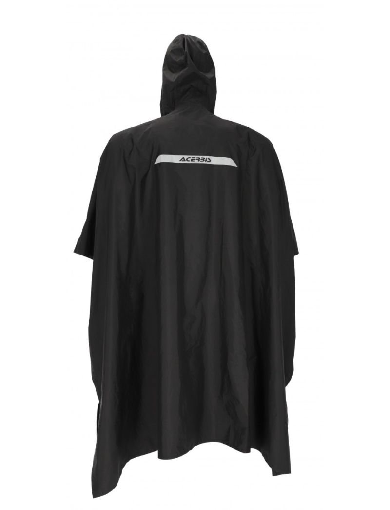 ACERBIS: MX - RAINWEAR - PONCHO RAIN COVER - BLACK