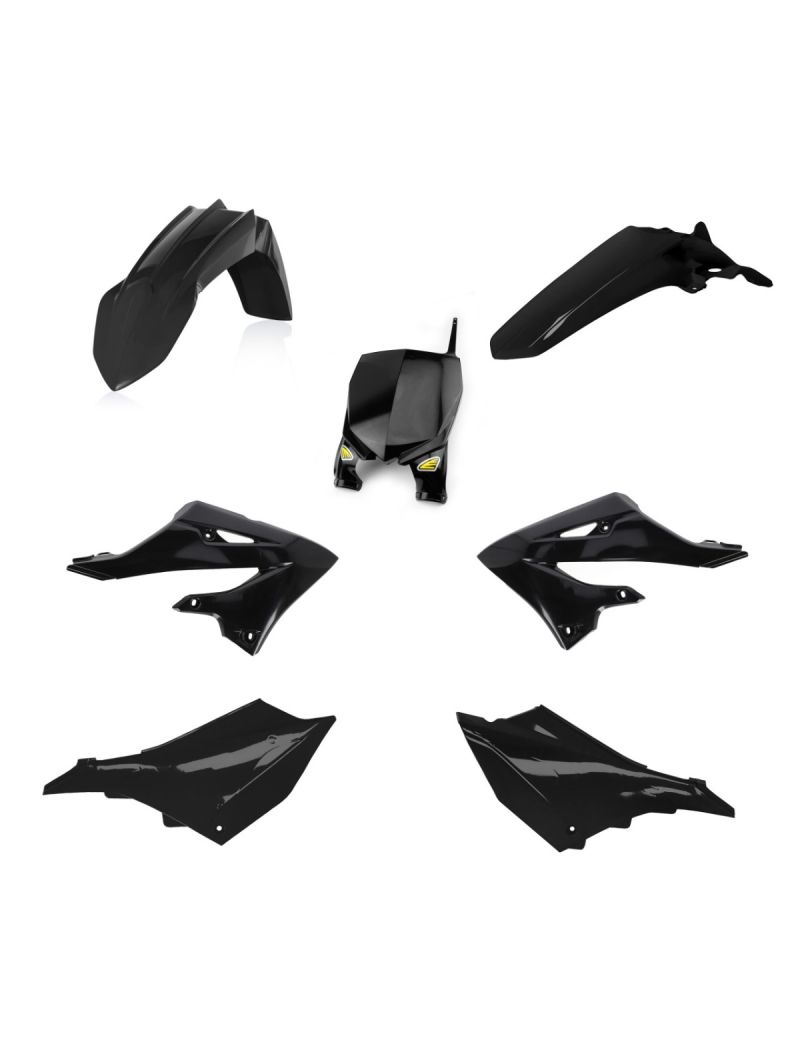 CYCRA STADIUM PLASTIC KIT 5pcs YAMAHA YZ 125/250 22/27 - BLACK