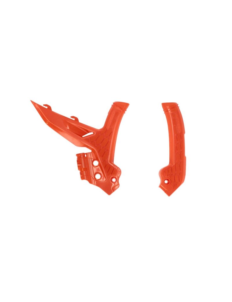 ACERBIS X-GRIP FRAME PROTECTOR KTM SX/SX-F 23/26 + EXC/EXC-F 24/26 - ORANGE