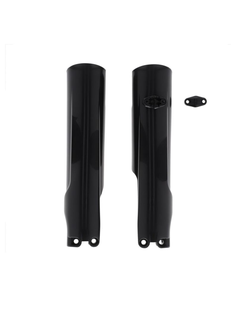 ACERBIS LOWER FORK COVERS KTM SX/SX-F 23/26 + EXC/EXC-F 24/26 - BLACK