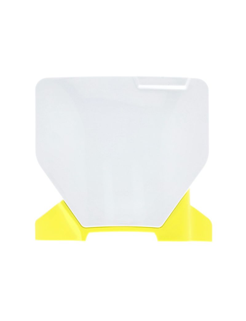 ACERBIS FRONT NUMBER PLATE HUSQVARNA TC/FC 23/26 - WHITE/YELLOW