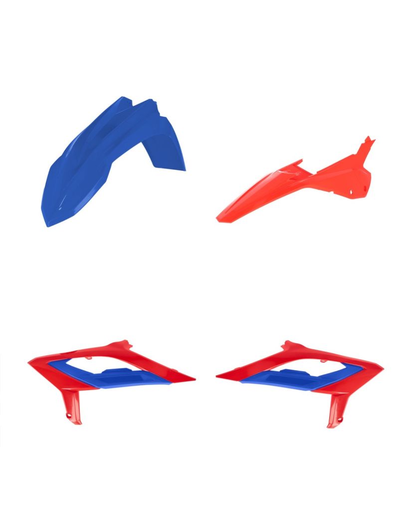 ACERBIS PLASTIC KIT BETA RR 23/24 - RED/BLUE