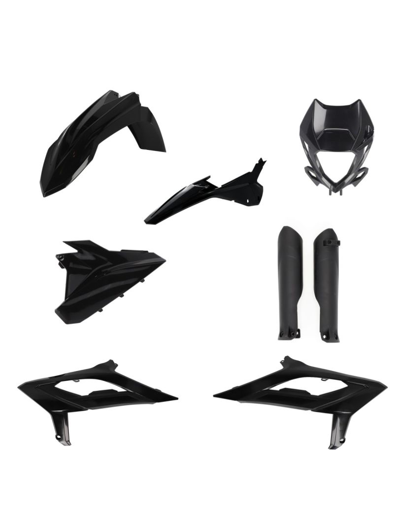 ACERBIS FULL PLASTIC KIT BETA RR 23/24 - BLACK