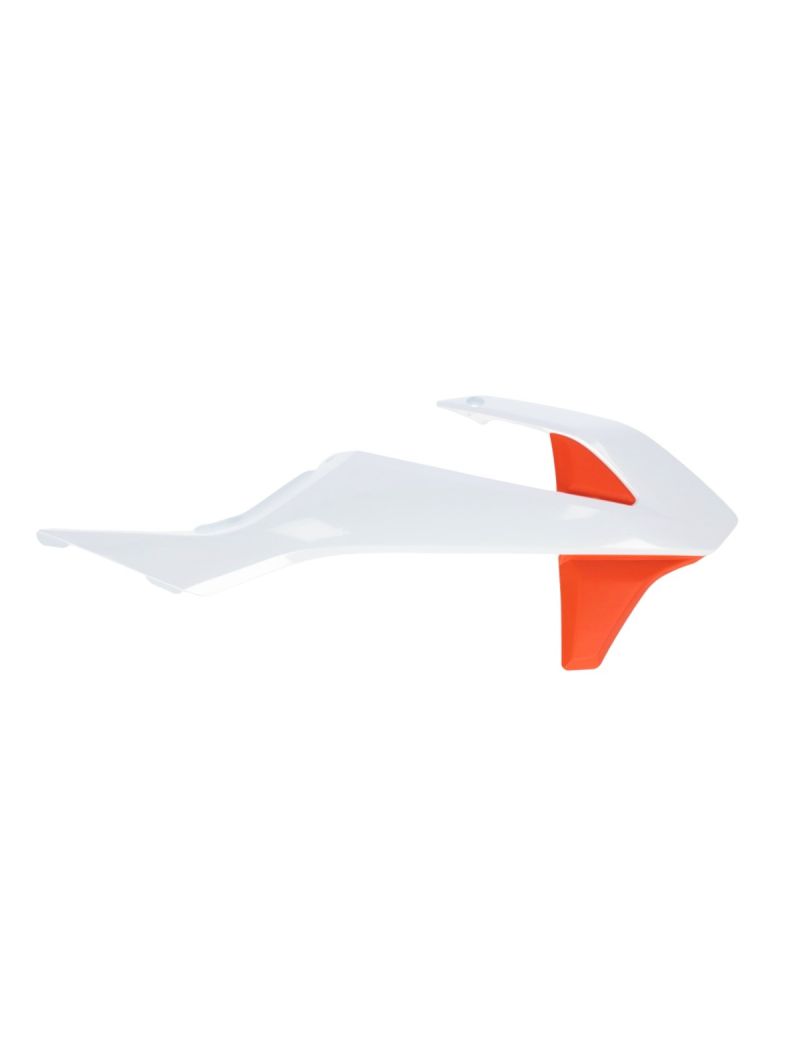 ACERBIS RADIATOR SCOOPS KTM SX 50 + GASGAS MC 50 16/23 - ORANGE/WHITE