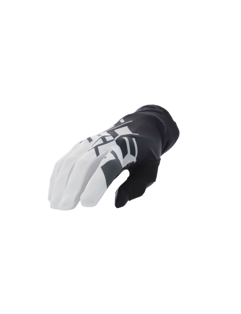 ACERBIS MX GLOVES LINEAR - WHITE/BLACK