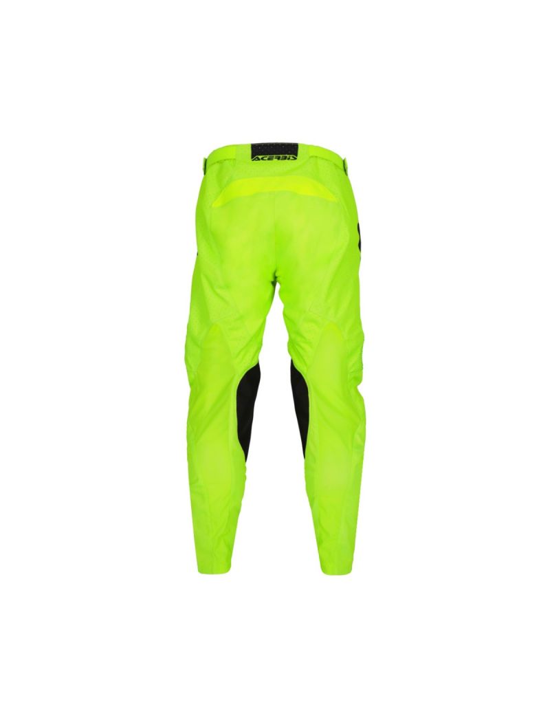 ACERBIS MX PANTS K-WINDY VENTED LIMELIGHT - GREEN/BLACK