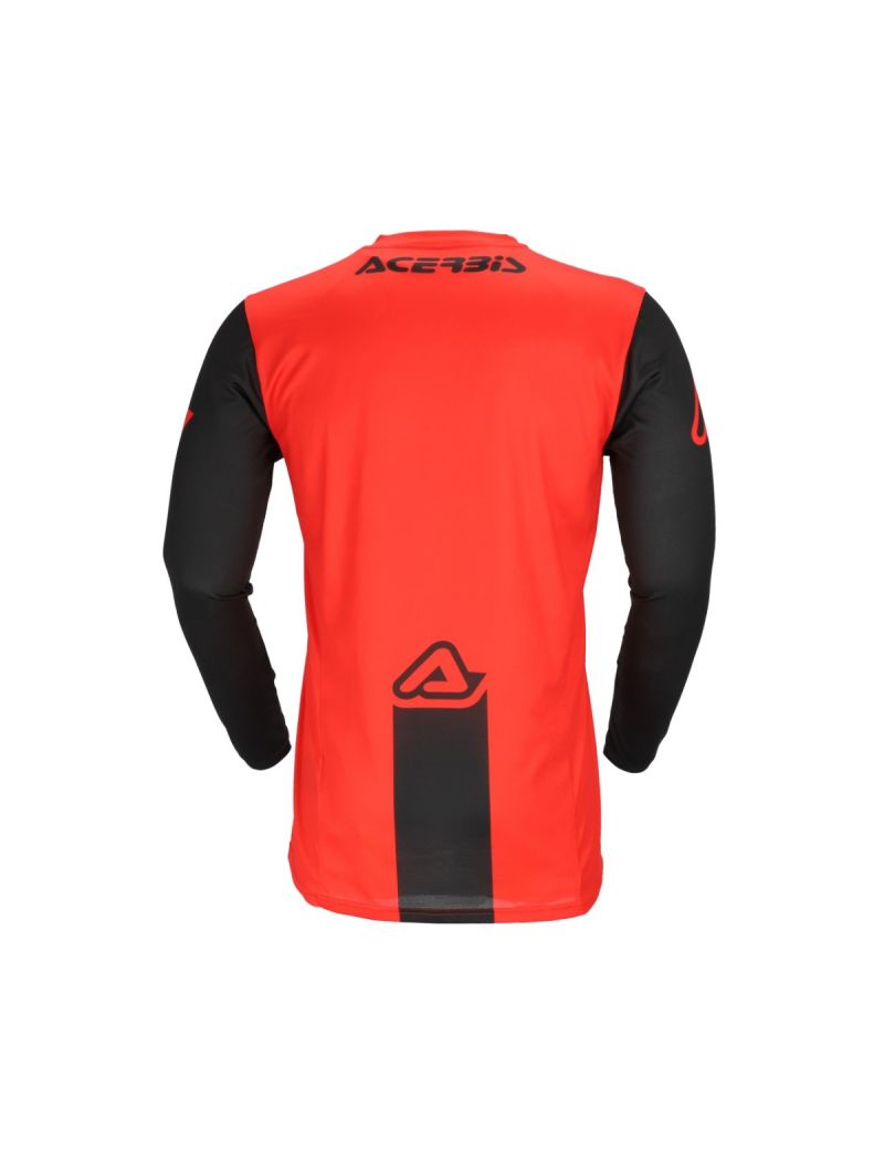 ACERBIS MX JERSEY J-TRACK INC 2.0 - BLACK/RED