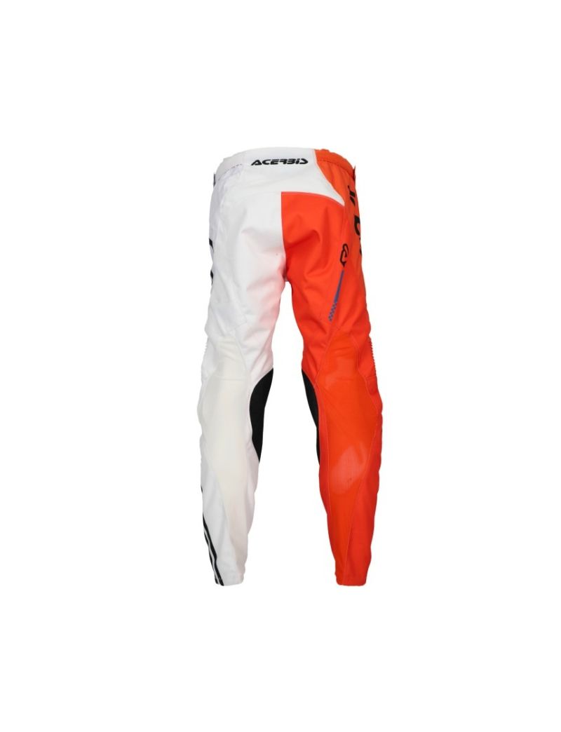 ACERBIS: MX GEAR - PANTS - PANTS MX TRACK CONNECTION PANT - ORANGE/WHITE