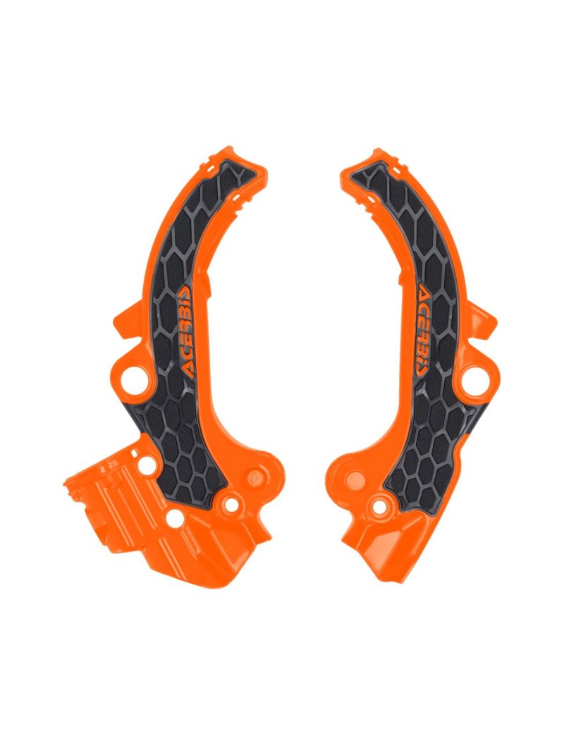 ACERBIS X-GRIP FRAME PROTECTOR KTM/GASGAS/HUSQVARNA SX 65 24/26 - ORANGE/BLACK