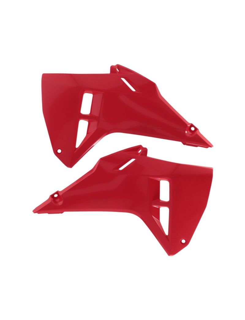 ACERBIS RADIATOR SCOOPS HONDA CRF 450R + CRF 250R 25/26 - RED