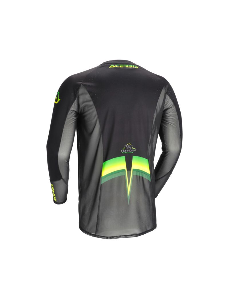 ACERBIS MX JERSEY MX TRACK 2.0 - GREEN/BLACK