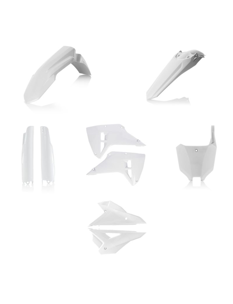 ACERBIS FULL PLASTIC KIT HONDA CRF450 RX + CRF250 RX 25/26 - WHITE
