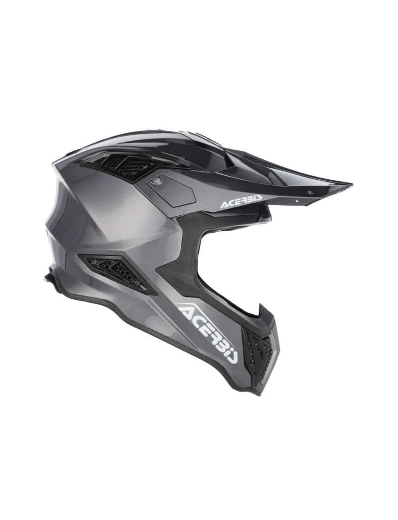 ACERBIS MX HELMET FIBERGLASS AIRSTRIKE - X - GREY