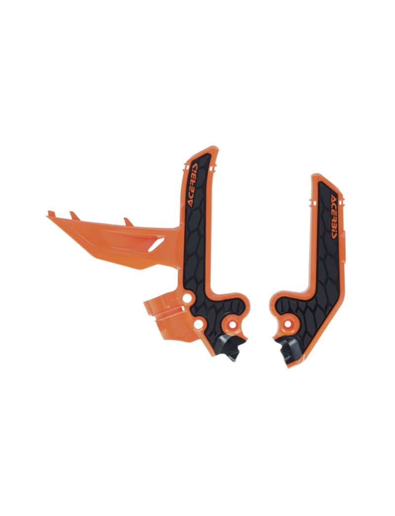 ACERBIS X-GRIP FRAME PROTECTOR KTM SX 85 + GASGAS MC 85 25/26 - ORANGE/BLACK