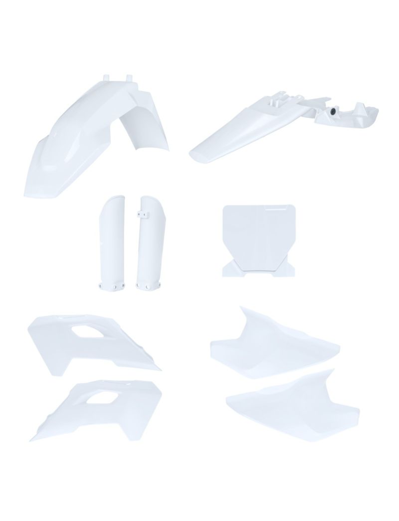 ACERBIS FULL PLASTIC KIT HUSQVARNA TC 65 24/26 - WHITE
