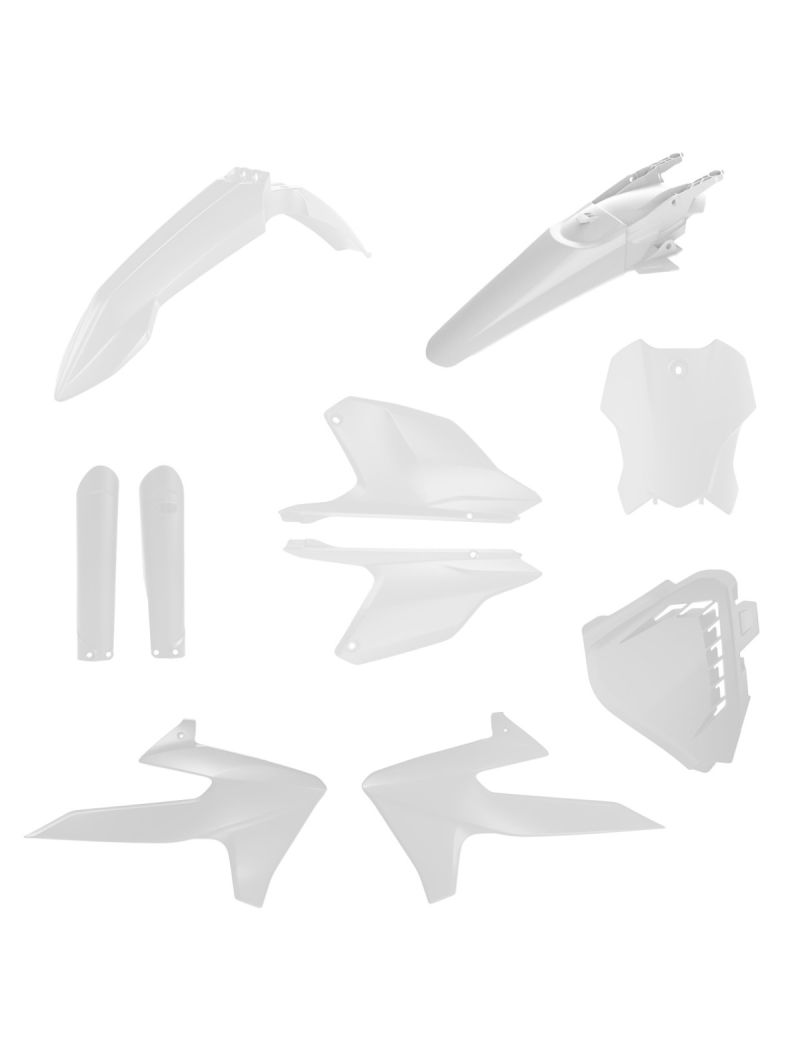 ACERBIS FULL PLASTIC KIT TRIUMPH TF 250X/450RC 24/26 - WHITE