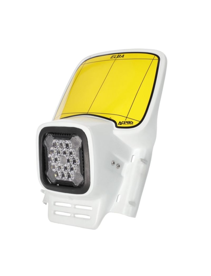 ACERBIS HEADLIGHT ELBA VSL EVO - WHITE