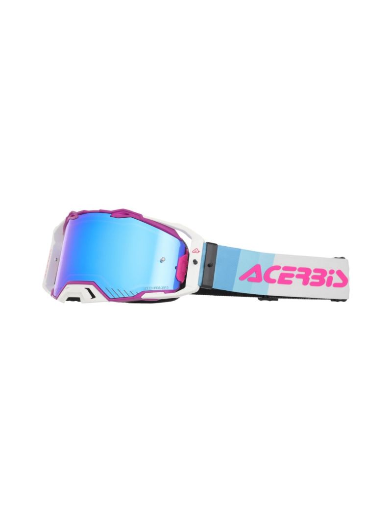 ACERBIS MX GOGGLE VULCAN MIRROR - PURPLE/WHITE