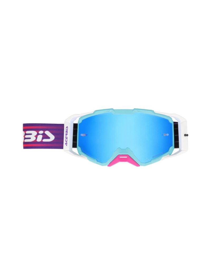 ACERBIS MX GOGGLE VITRION MIRROR - PURPLE/WHITE