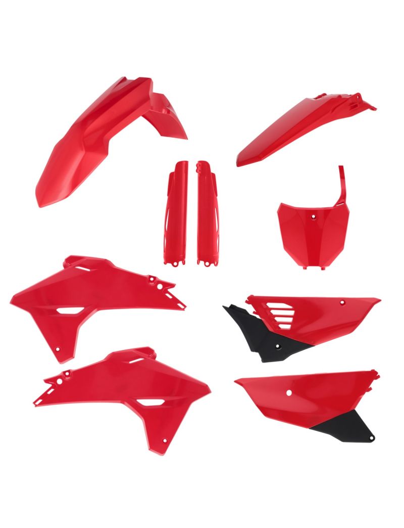 ACERBIS FULL PLASTIC KIT HONDA CRF 450R 2027 - RED/BLACK