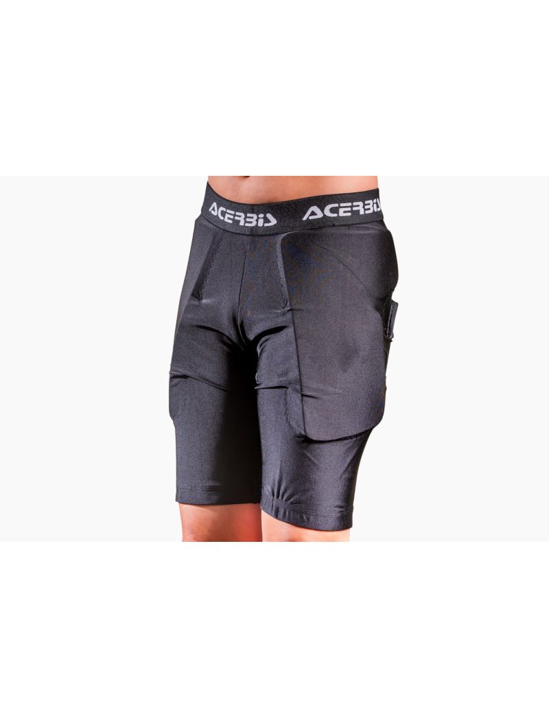 ACERBIS RIGID IMPACT PROTECTION UNDER SHORTS - BLACK