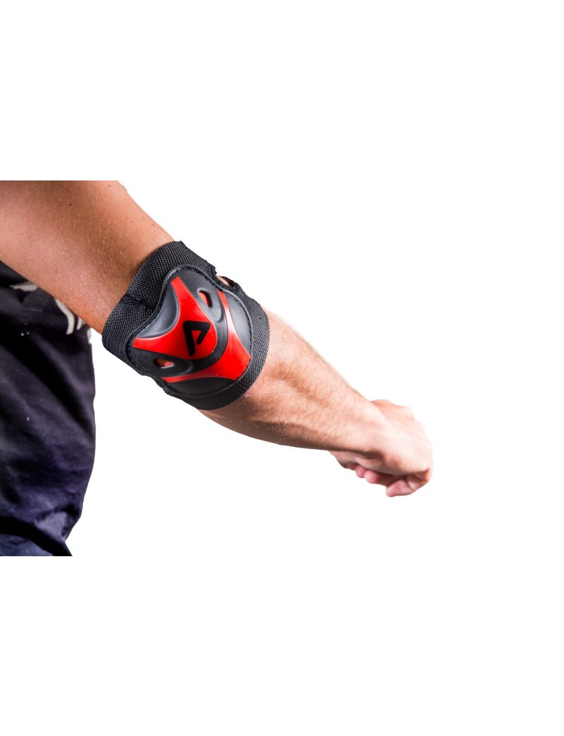 ACERBIS ELBOW/KNEE PROTECTION JUNIOR - BLACK/RED